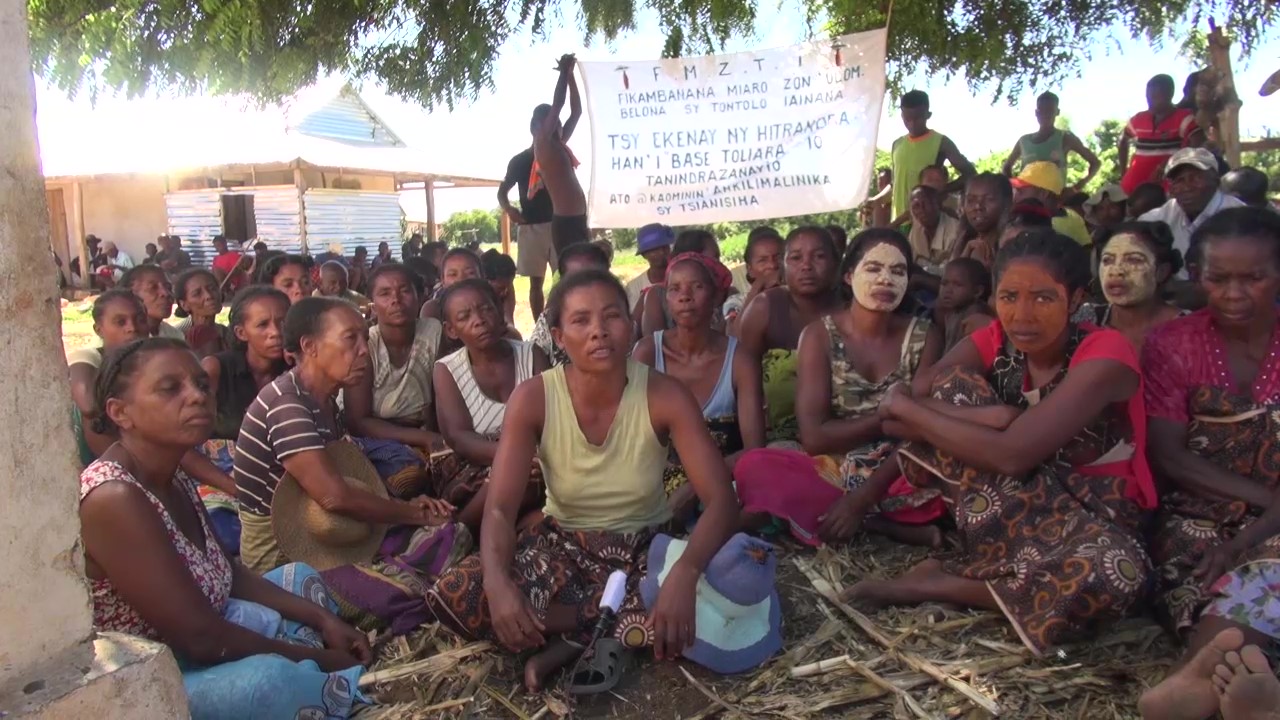 Statement by the representatives of women from Toliara I and II districts